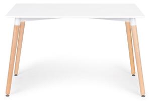 Tavolo da pranzo moderno in bianco