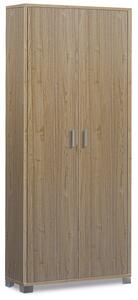 Armadio Multiuso 2 Ante 83x190x29 cm Noce Stelvio