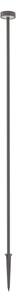 Gea Luce GES2424 paletto LED 1.5W IP65 800 mm