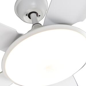 Ventilatore da soffitto bianco con telecomando - Vifte