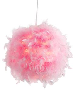 NOWA GmbH Lampada a sospensione Ducky in rosa, Ø 30 cm