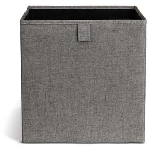 Scatola grigia in tessuto 32x31,5x31,5 cm Soft Storage Cube – Bigso