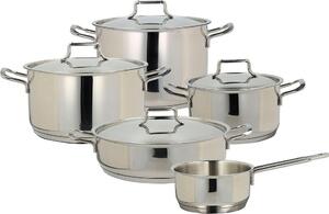 Tognana Batteria Pentole Induzione 9 Pezzi in Acciaio Inox - Vanitosa Linea Grancucina