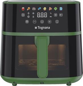 Tognana Friggitrice ad Aria Capacit 6 Litri Potenza 1700 Watt con Timer e Temperatura Regolabile colore Verde - D2DFA12IRVE