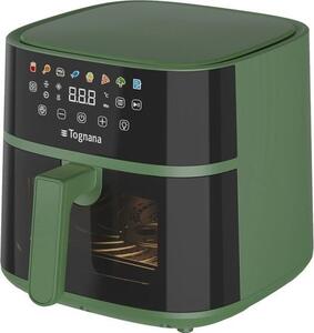 Tognana Friggitrice ad Aria Capacit 6 Litri Potenza 1700 Watt con Timer e Temperatura Regolabile colore Verde - D2DFA12IRVE