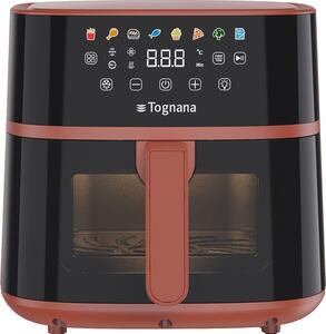 Tognana Friggitrice ad Aria 6 Litri Potenza 1700W con Timer e Termostato Regolabile colore Rosso - D2DFA12IRRO