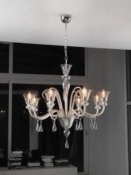Cangini & Tucci Anastasia 1154.8L lampadario classico per salone diametro 90 cm