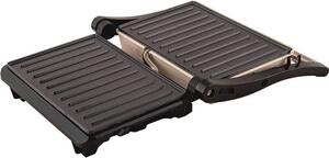 Tognana Tostapane Piastra per Toast Mini grill Champagne Potenza 1000 Watt colore Beige - D2DTN04IRCH