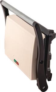 Tognana Tostapane Piastra per Toast Mini grill Champagne Potenza 1000 Watt colore Beige - D2DTN04IRCH