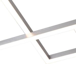 Plafoniera acciaio LED e dimmer - PLAZAS Mondrian