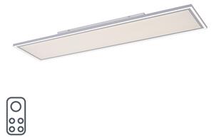 Pannello LED moderno bianco 121 cm incl. LED 2700 - 5000K - Luntani