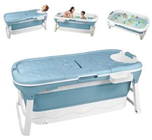 Vasca da bagno pieghevole portatile per adulti, ideale per piccoli bagni
