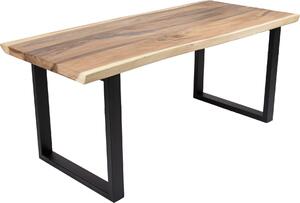 Tavolo da giardino Garden Pleasure Tawan naturale rettangolare 80,0 x 180,0 x 77,0 cm