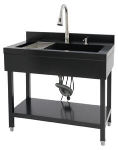 Lavello da cucina indipendente con miscelatore estraibile