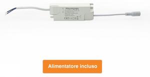 Pannello LED 60x60 40W, IP40, 110lm/W, No Flickering Colore Bianco Caldo 2.700K
