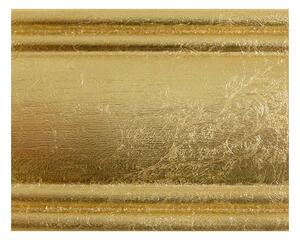 MOBILI 2G - Specchiera barocca intagliata in foglia oro L.107xP.5 H.207