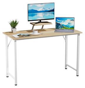 Scrivania con supporto per monitor, ideale per il gaming e l'ufficio