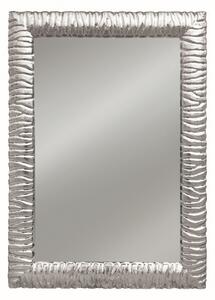 MOBILI 2G - Specchiera rettangolare Moderna colore argento