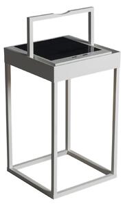 Konstsmide | Lanterna solare/USB Portofino | Alluminio laccato bianco | 7815-250