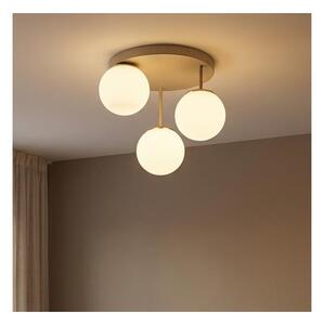 Brilagi - Plafoniera MILO ECRU 3xE27/60W/230V beige/oro