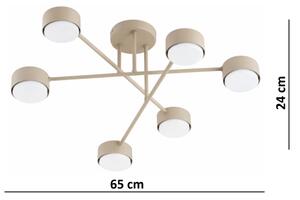 Brilagi - Plafoniera LED MONO 6xGX53/12W/230V beige