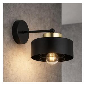 Brilagi - Lampada da parete SPRING 1xE27/60W/230V nera/oro