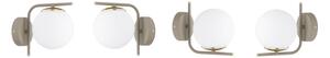 Brilagi - Lampada da parete MILO ECRU 1xE27/60W/230V beige/oro