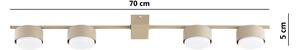 Brilagi - Faretto LED MONO 4xGX53/12W/230V beige