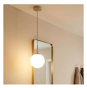 Brilagi - Lampadario a sospensione con cavo MILO ECRU 1xE27/60W/230V beige/oro