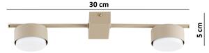 Brilagi - Faretto LED MONO 2xGX53/12W/230V beige