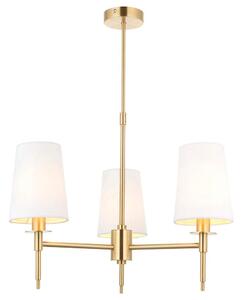 Endon 99456 - Lampadario a stelo 3xE14/6W/230V oro/bianco