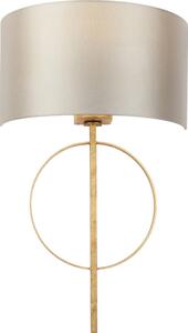 Endon 95210 - Lampada da parete 1xE27/10W/230V grigio/ottone