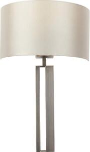 Endon 95449 - Applique da parete 1xE27/10W/230V beige/cromo opaco