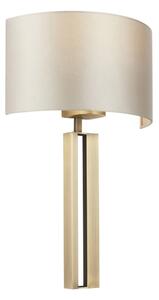 Endon 95452 - Applique da parete 1xE27/10W/230V beige/dorato