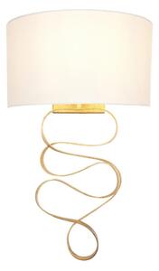 Endon 82070 - Lampada da parete 1xE27/10W/230V bianca/ottone