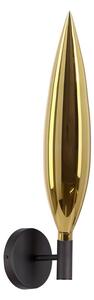 Lampada da parete NORDIC 1xG9/5W/230V nero/oro