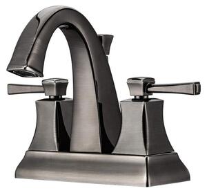 Rubinetto per lavabo in ottone con due maniglie