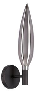 Applique NORDIC 1xG9/5W/230V nero/grigio fumé