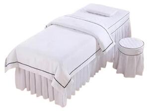 Set per massaggi di bellezza con copricuscini e gonna, ideale per centri estetici