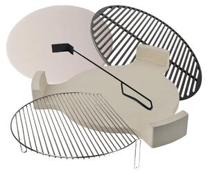Kit di accessori per barbecue Kamado da 21 pollici