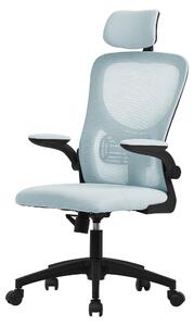 Sedia da ufficio ergonomica con poggiatesta e supporto lombare regolabili