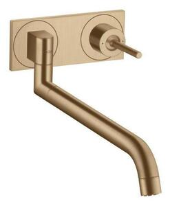 Miscelatore monocomando per lavello AXOR UNO² DN 15 UP per montaggio a parete bronzo spazzolato bronzo spazzolato