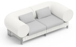 Divano componibile dallo stile pop Rhor Combo 2 Dimensioni 218x109x h 72 cm - Kg 68 colore perla