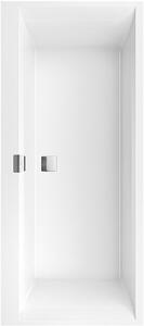 VB Squaro Edge 12 vasca 1700x750x475mm Duo Rettangolo Bianco Alpino
