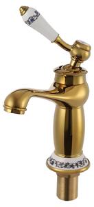 Rubinetto per lavabo in stile vintage, miscelatore monocomando