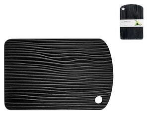 Tagliere in legno Bambù nero cm 34x22x1,9