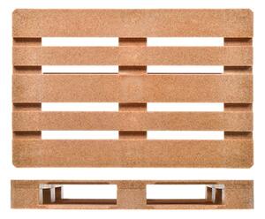 Vassoio bancale Simplybox in plastica marrone chiaro 20x30x4