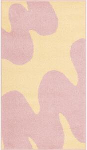 Tappeto per bambini giallo e rosa 120x170 cm Hugsy Vanilla – FD