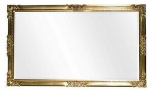 MOBILI2G - Specchiera in foglia oro rettangolare Misure: 82 x 143 x 5,5