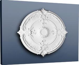 Orac R73 Luxxus rosone in stucco per soffitto rosone decorativo profilo decorativo rosone per lampade rosone in poliuretano di alta qualità | 70 cm di diametro